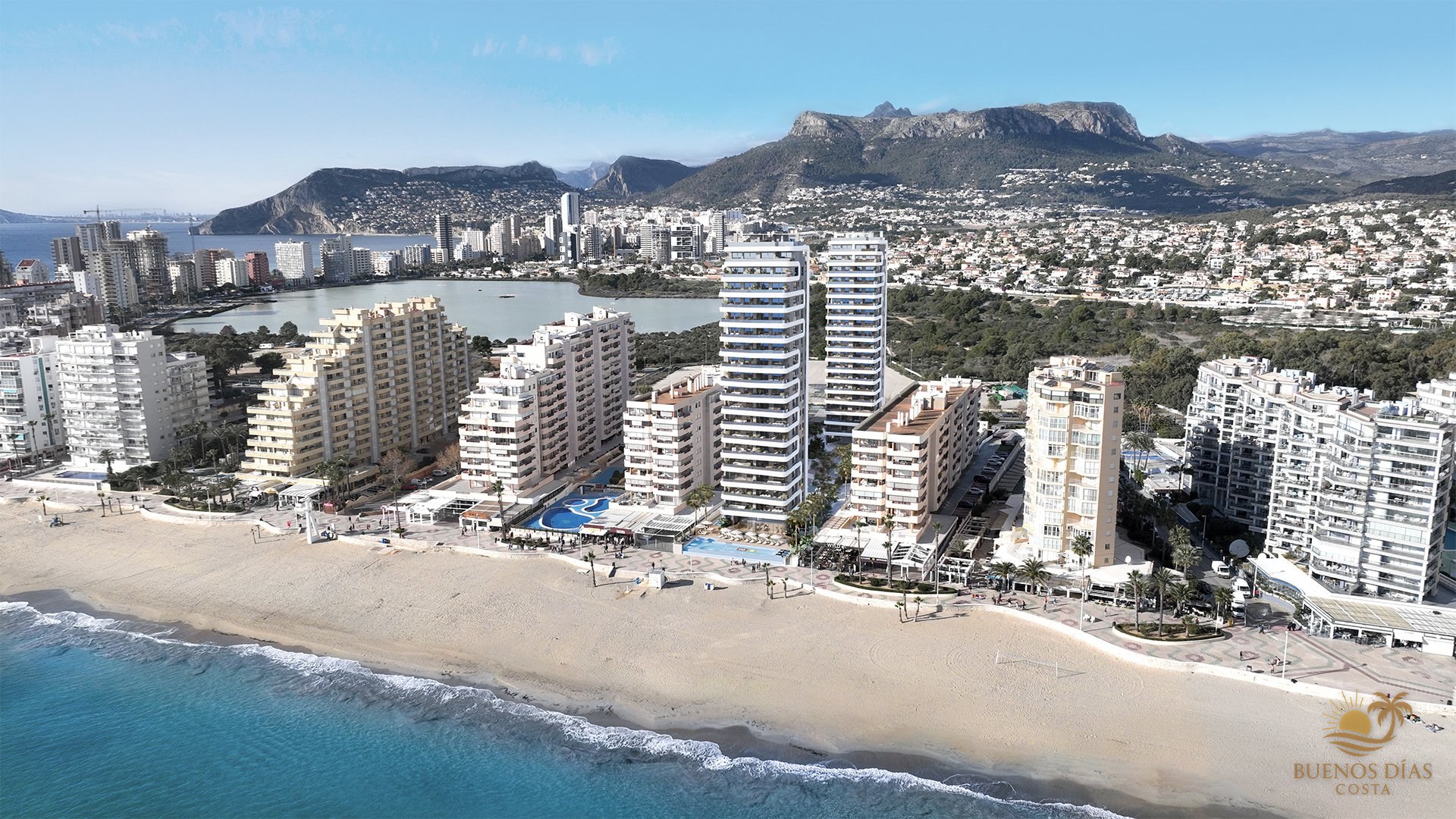 Azure Icons – duplex penthouse with private solarium and jacuzzi, La Fossa beach, Calpe