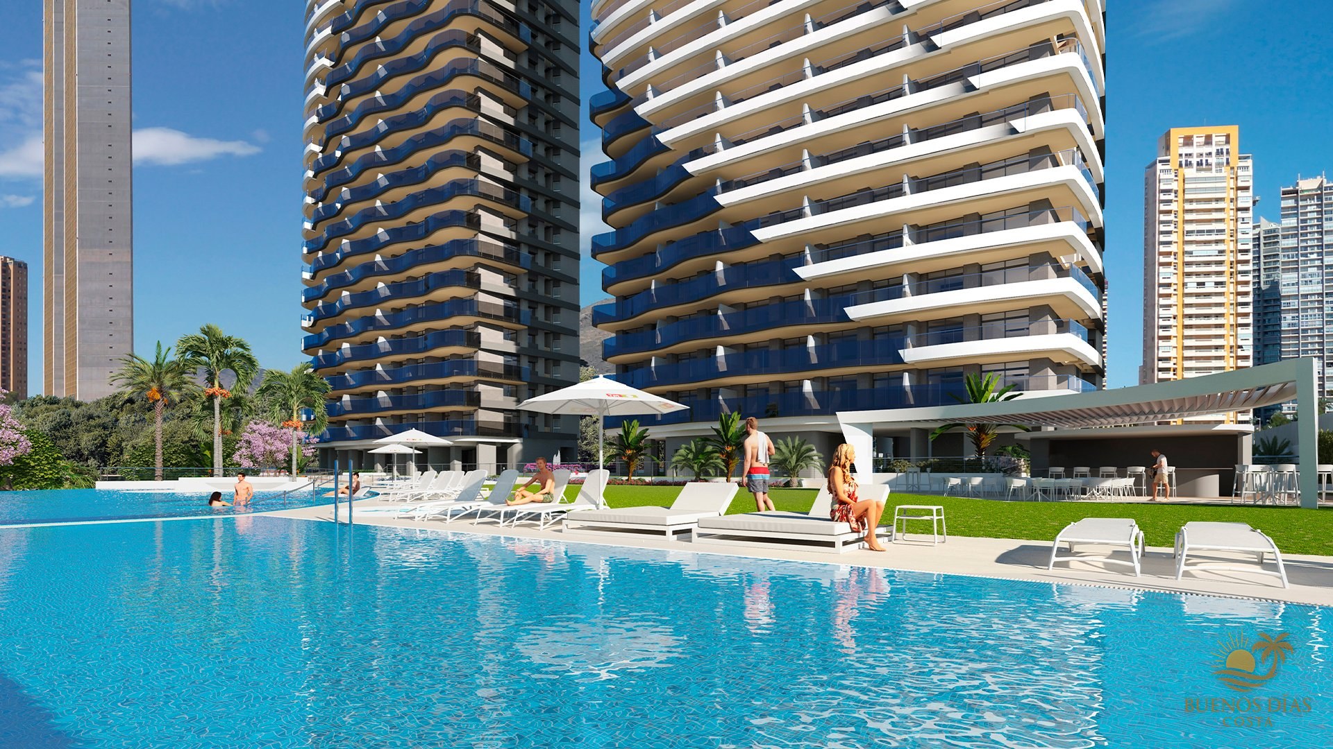 Sunset Sailors – new 2-bedroom apartments in Benidorm