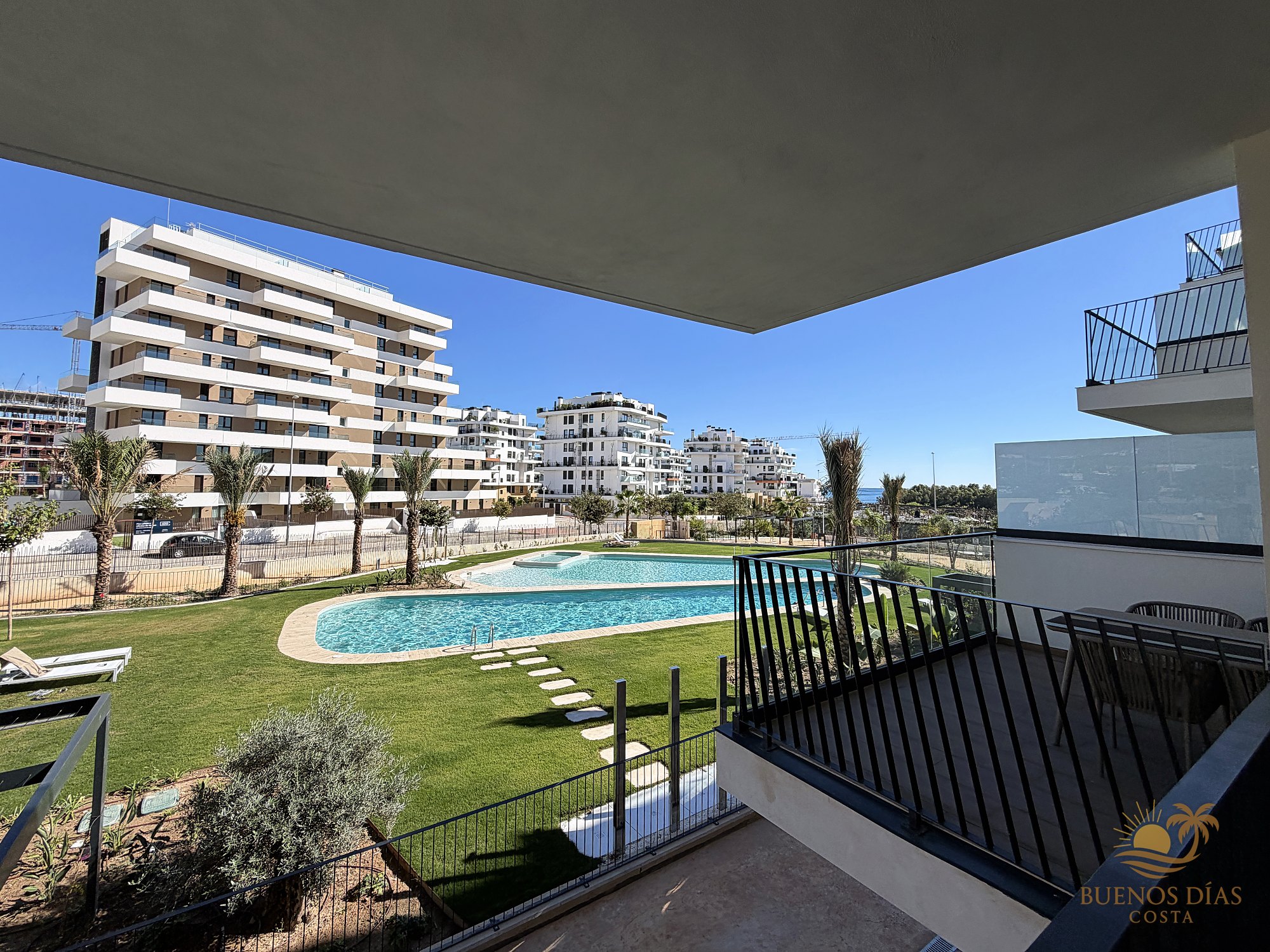 Azure 2-Bedroom Apartment with Two Terraces and Sea Views – Playa del Torres, Villajoyosa