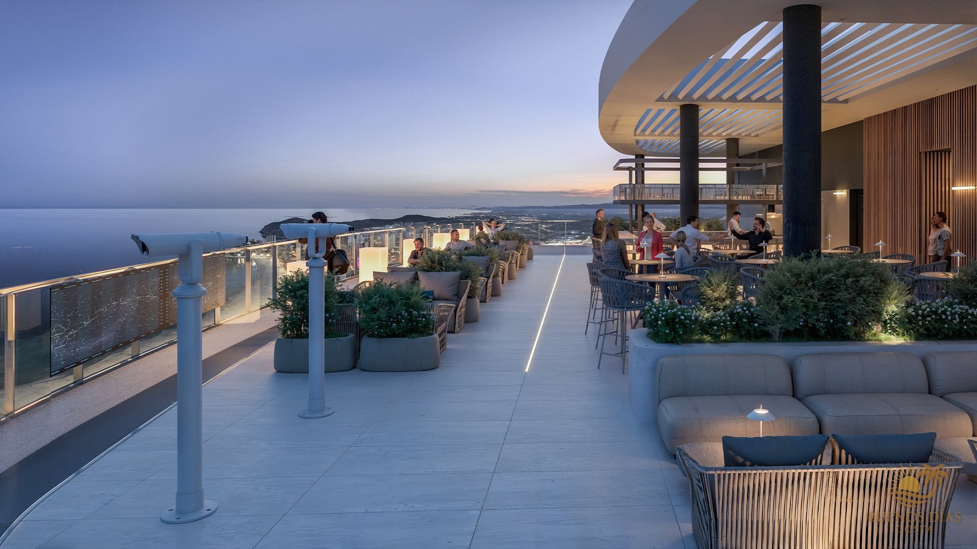 TM Tower – new 1-bedroom apartments in Benidorm