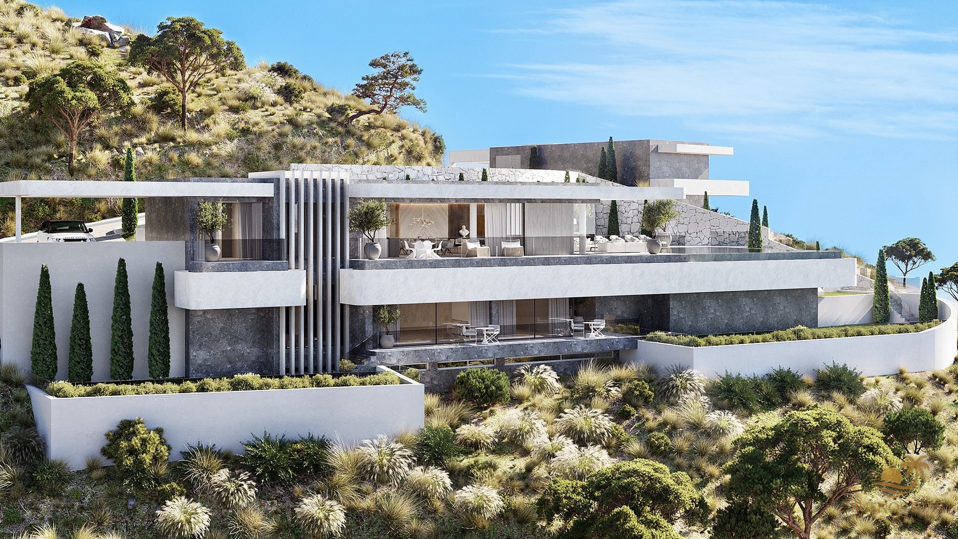 Villa Siena – sustainable luxury villa with panoramic sea views, Vista Lago Residences, Benahavís