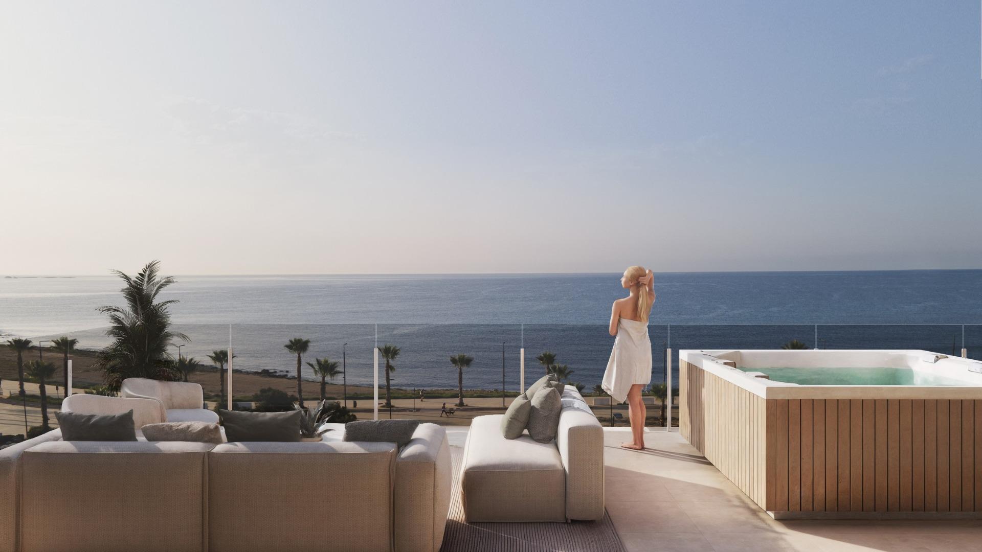 Luxe appartementen aan zee in Villajoyosa met panoramisch uitzicht op de Middellandse Zee