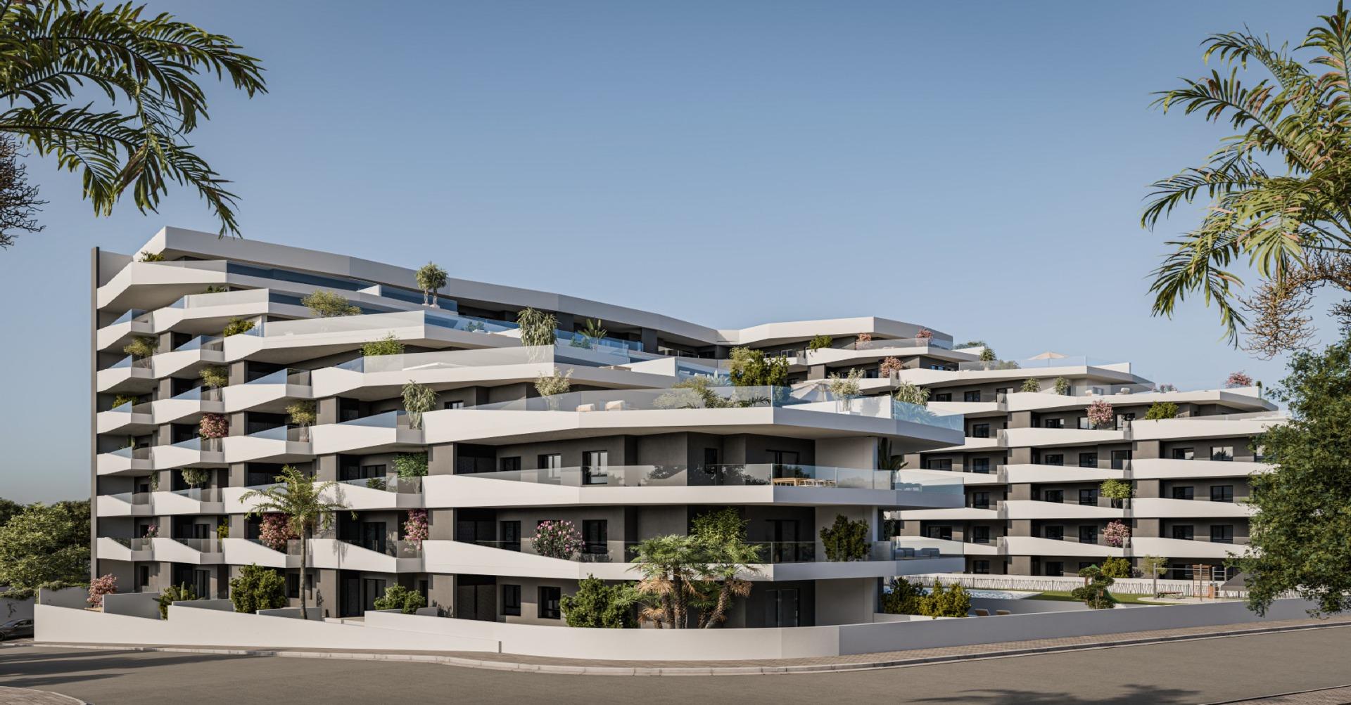 Nieuwbouwwoningen met zwembad in San Miguel de Salinas