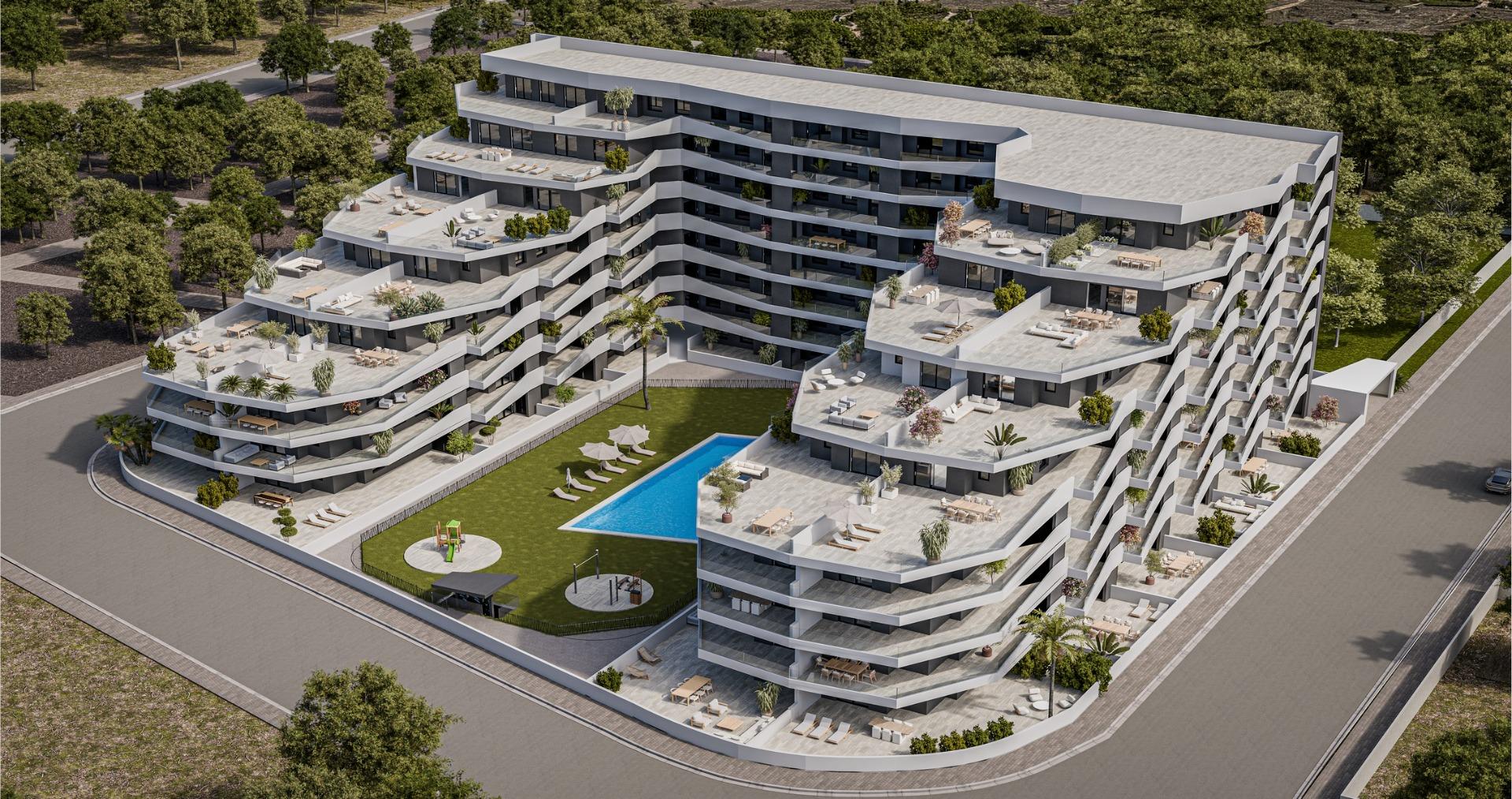 Appartements neufs avec piscine à San Miguel de Salinas