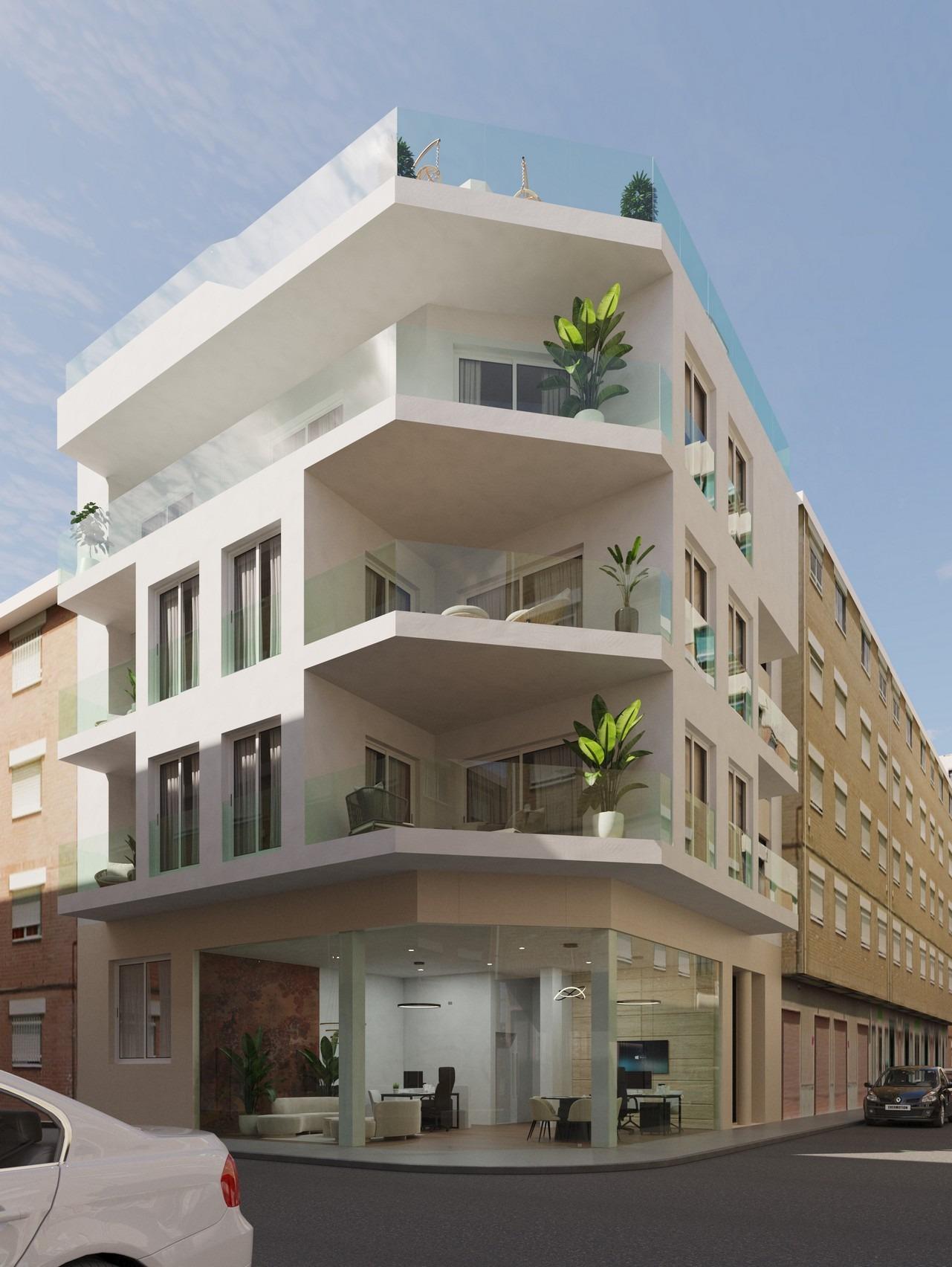 Appartements neufs près de la plage dans le centre de Guardamar del Segura