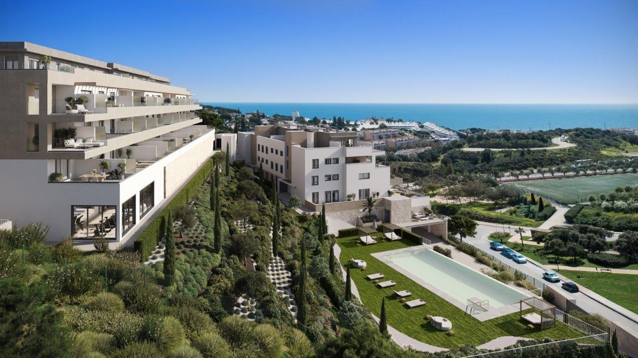 Neubauwohnungen in La Cala de Mijas mit Meerblick und erstklassiger Ausstattung