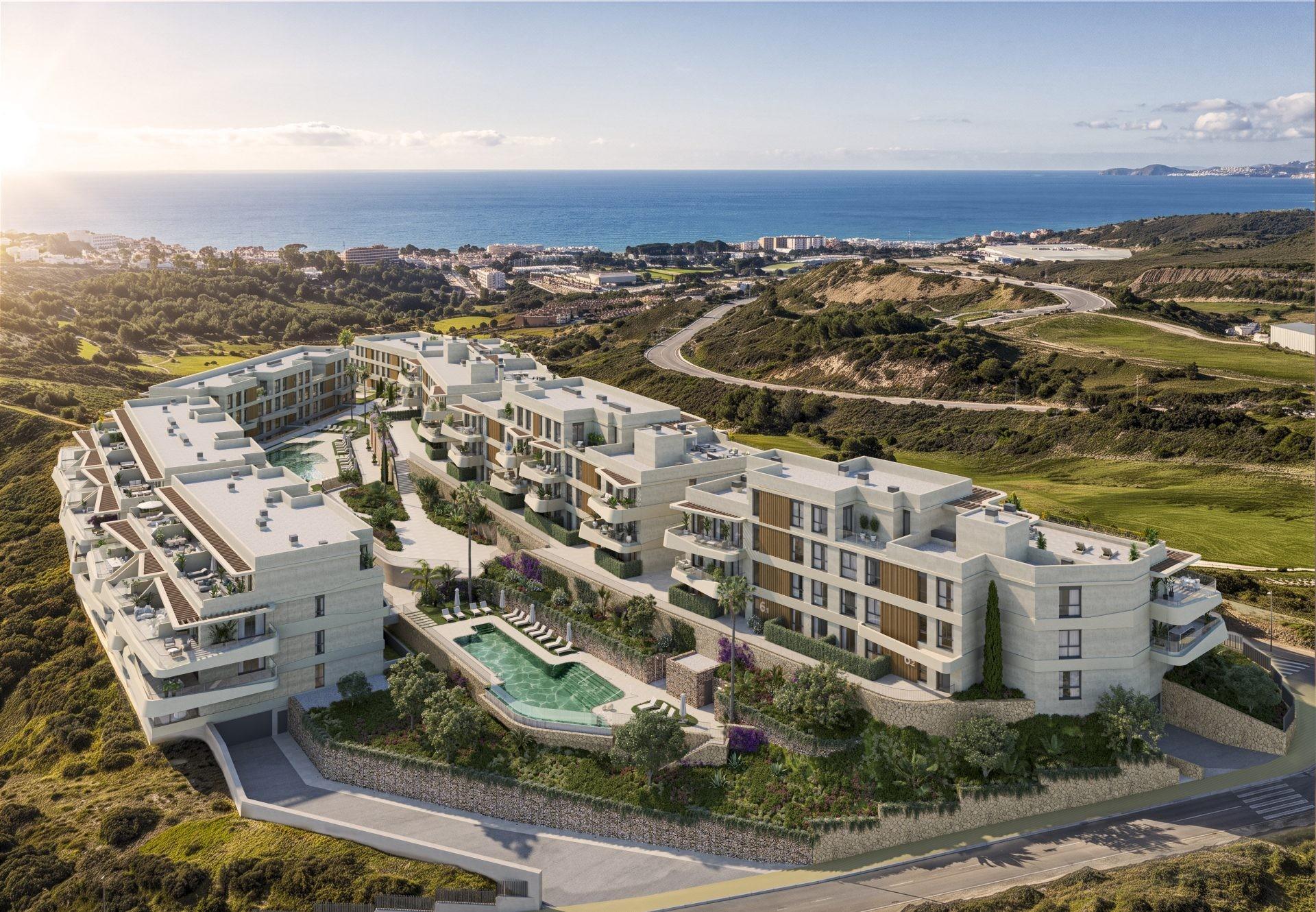Neubau-Golfwohnungen und Penthäuser in West-Estepona, Costa del Sol