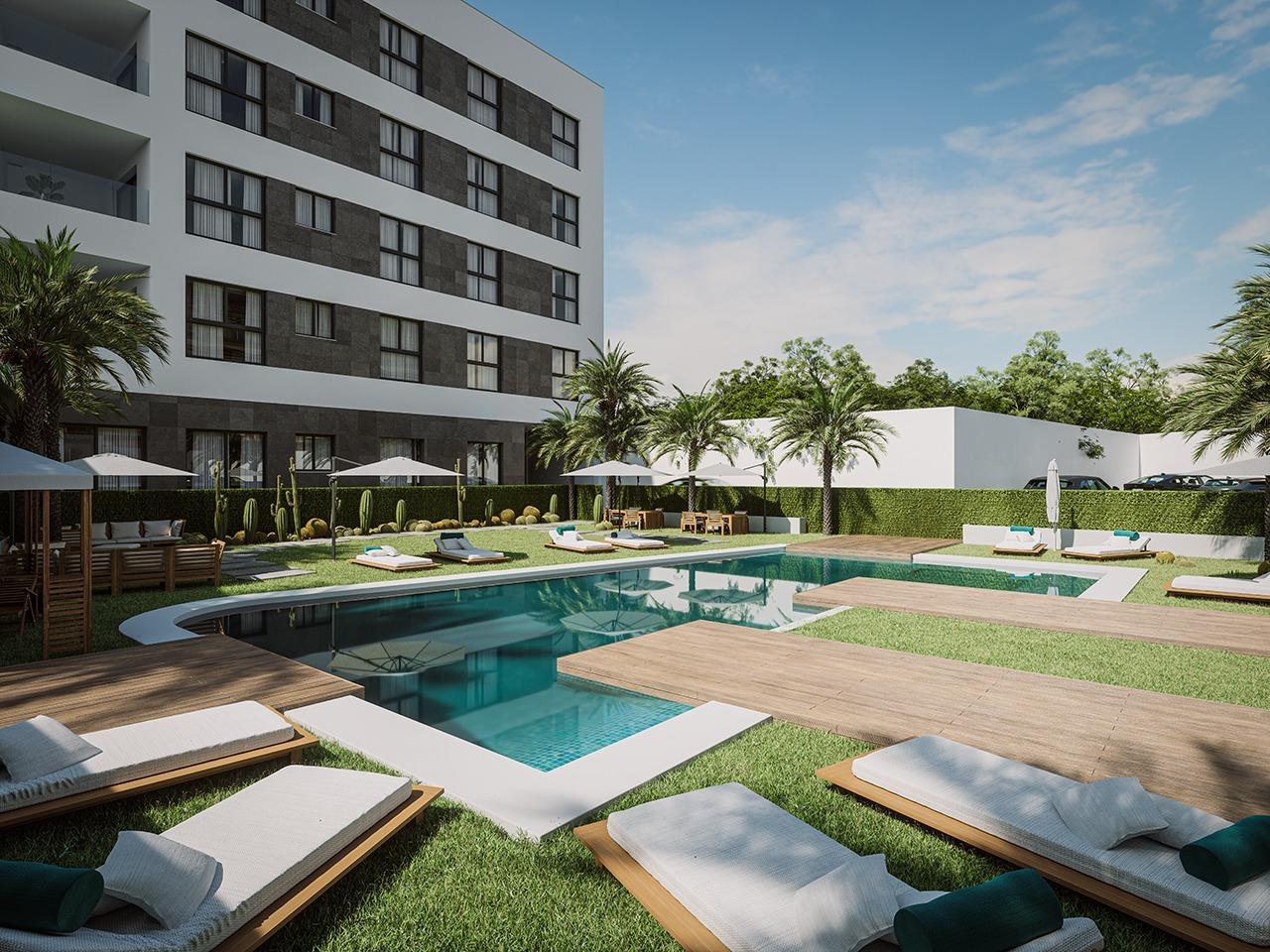 Apartamente noi în dezvoltare în centrul Guardamar del Segura, Costa Blanca