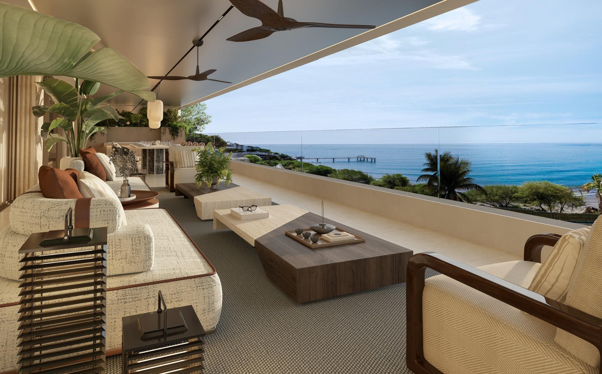 Proyecto boutique de 10 residencias en primera línea de playa en Estepona