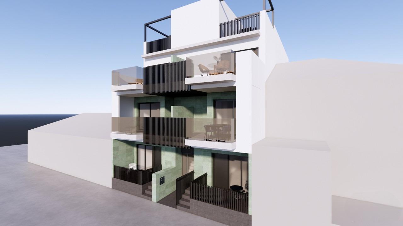 Neue mediterrane Apartments nur 100 m vom Strand entfernt in Torre de la Horadada