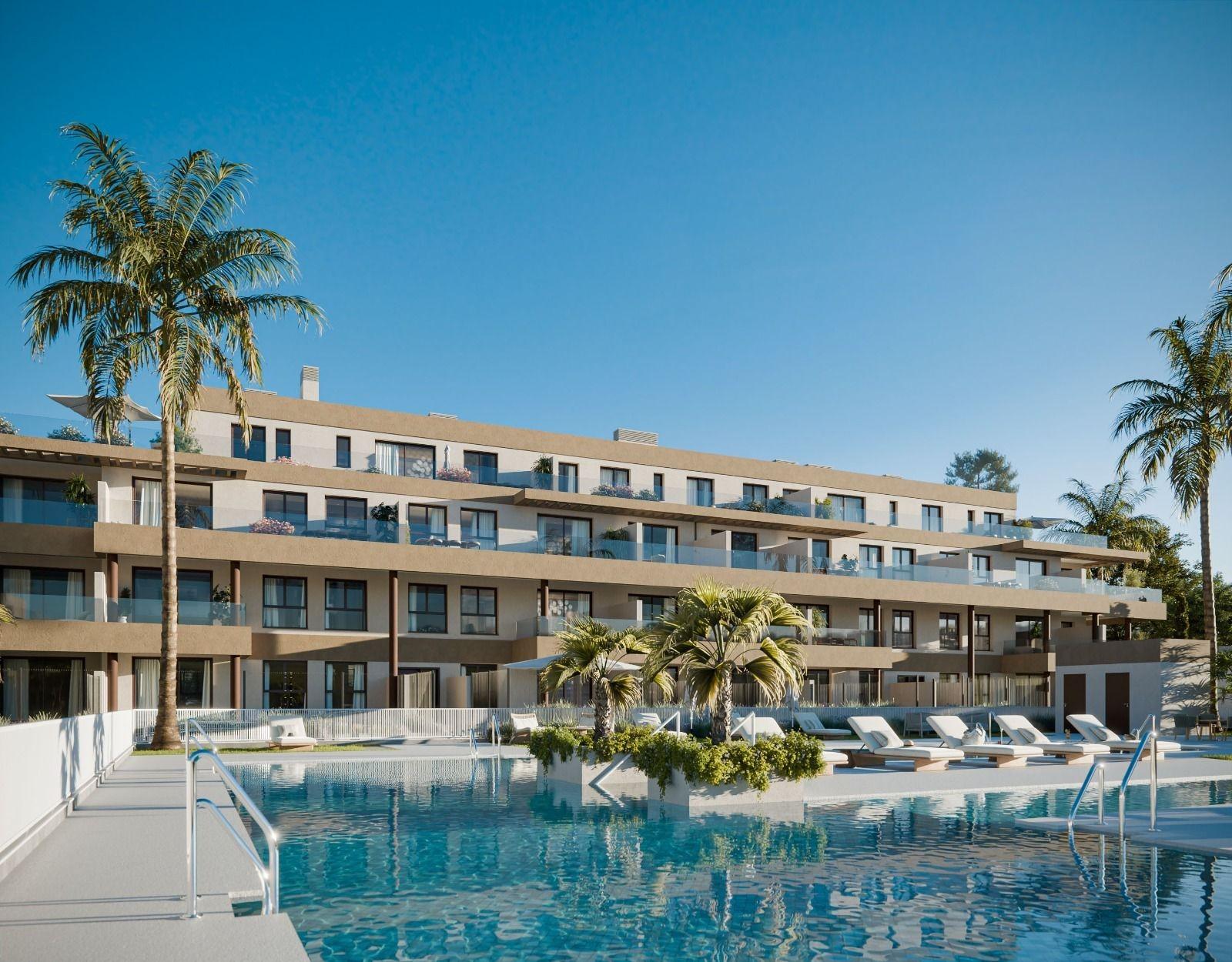 Appartements contemporains avec vue sur la mer à Mijas Costa
