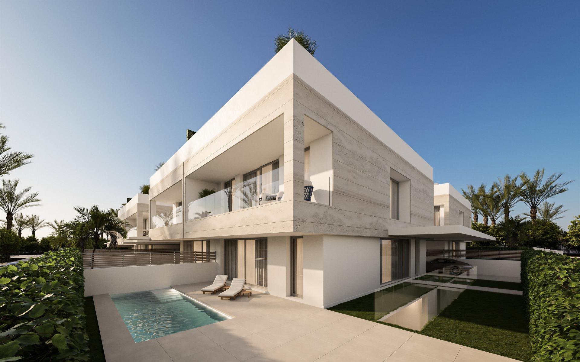 Villas, appartements et maisons de ville de luxe neufs à San Pedro de Alcántara, Marbella