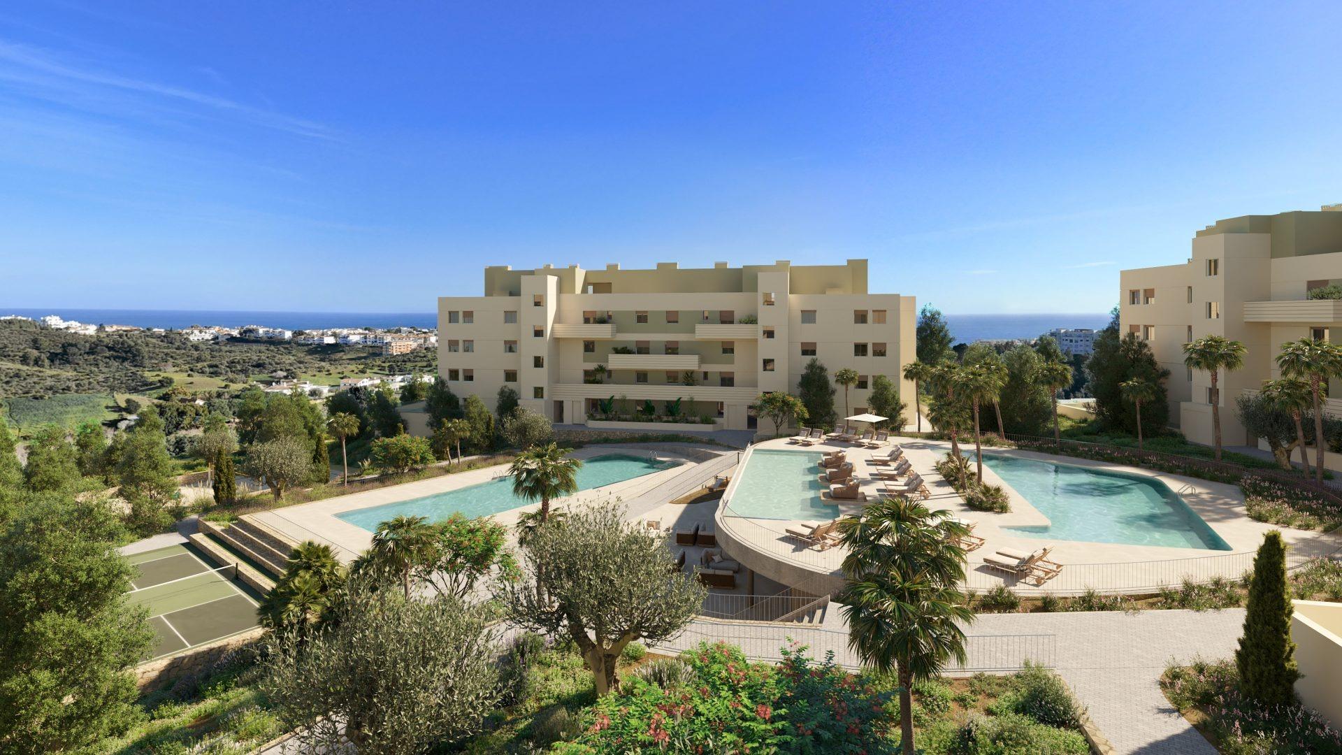 Appartements neufs avec vue dégagée à Mijas Costa - Costa del Sol