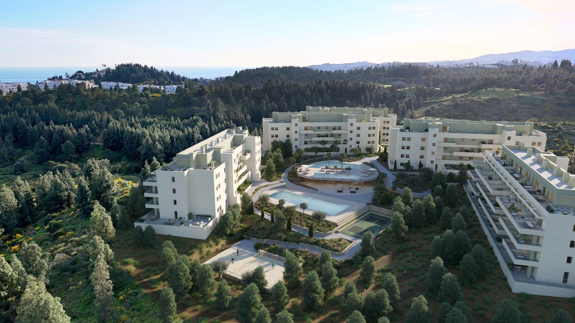 Appartements neufs avec vue dégagée à Mijas Costa - Costa del Sol