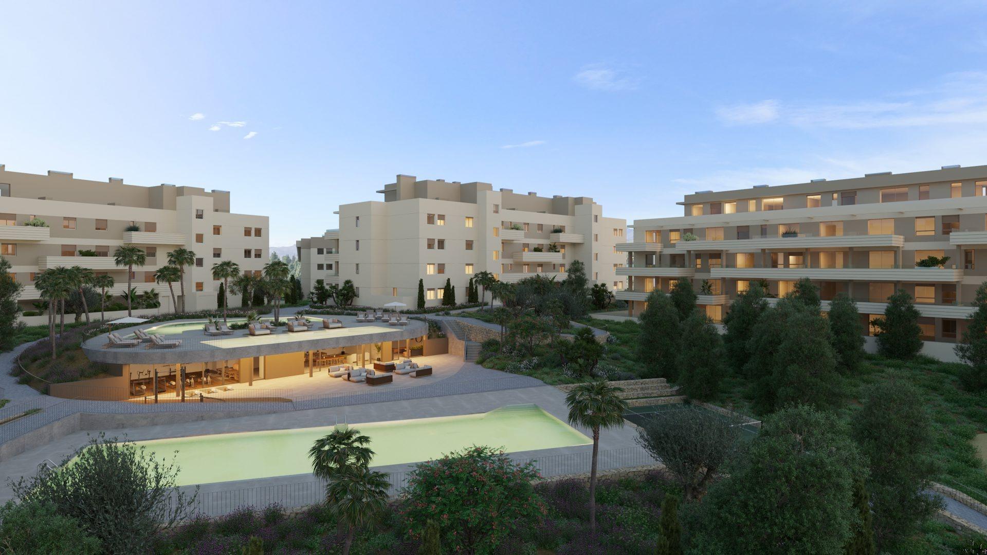 Appartements neufs avec vue dégagée à Mijas Costa - Costa del Sol