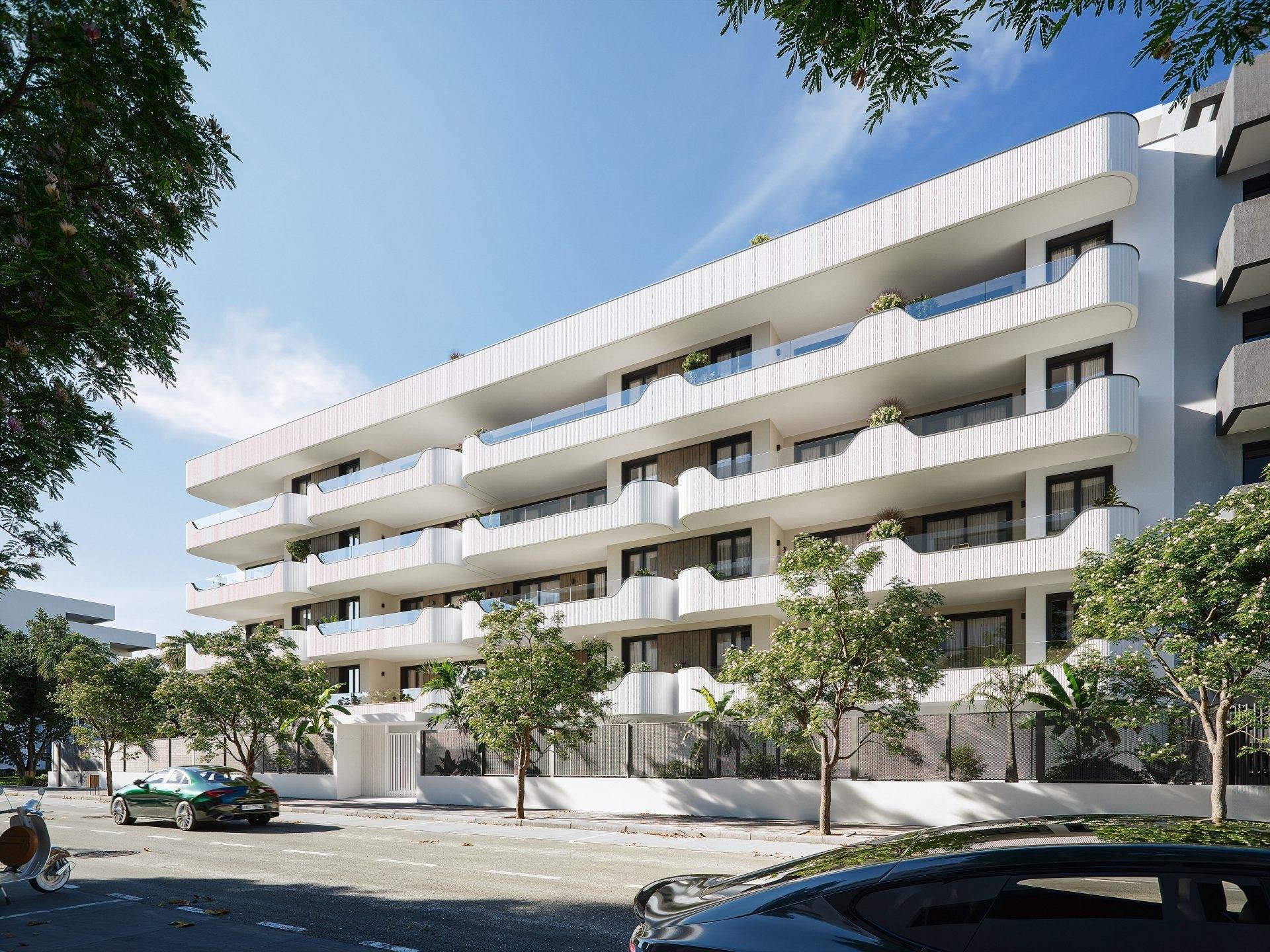 Nieuwbouwwoningen op 300 meter van het strand in Torre del Mar-Vélez Málaga, Costa del Sol