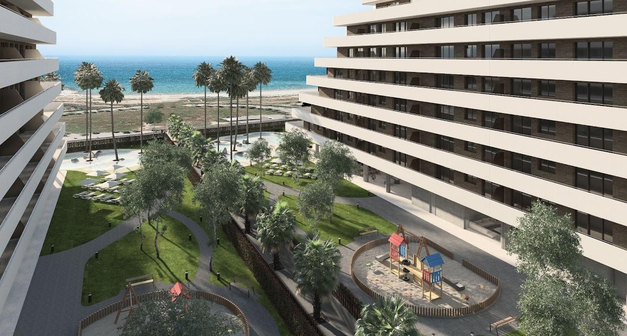 Appartements neufs en bord de mer à vendre à Moncofa avec vue sur la mer