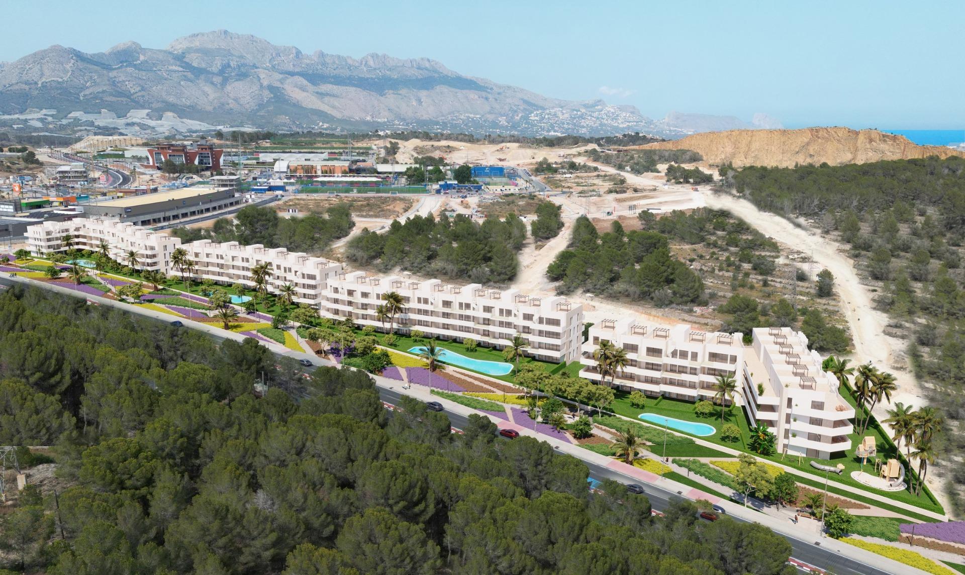 Nieuwbouwwoningen in La Nucía – Modern wonen in Ciudad del Deporte, vlakbij Benidorm