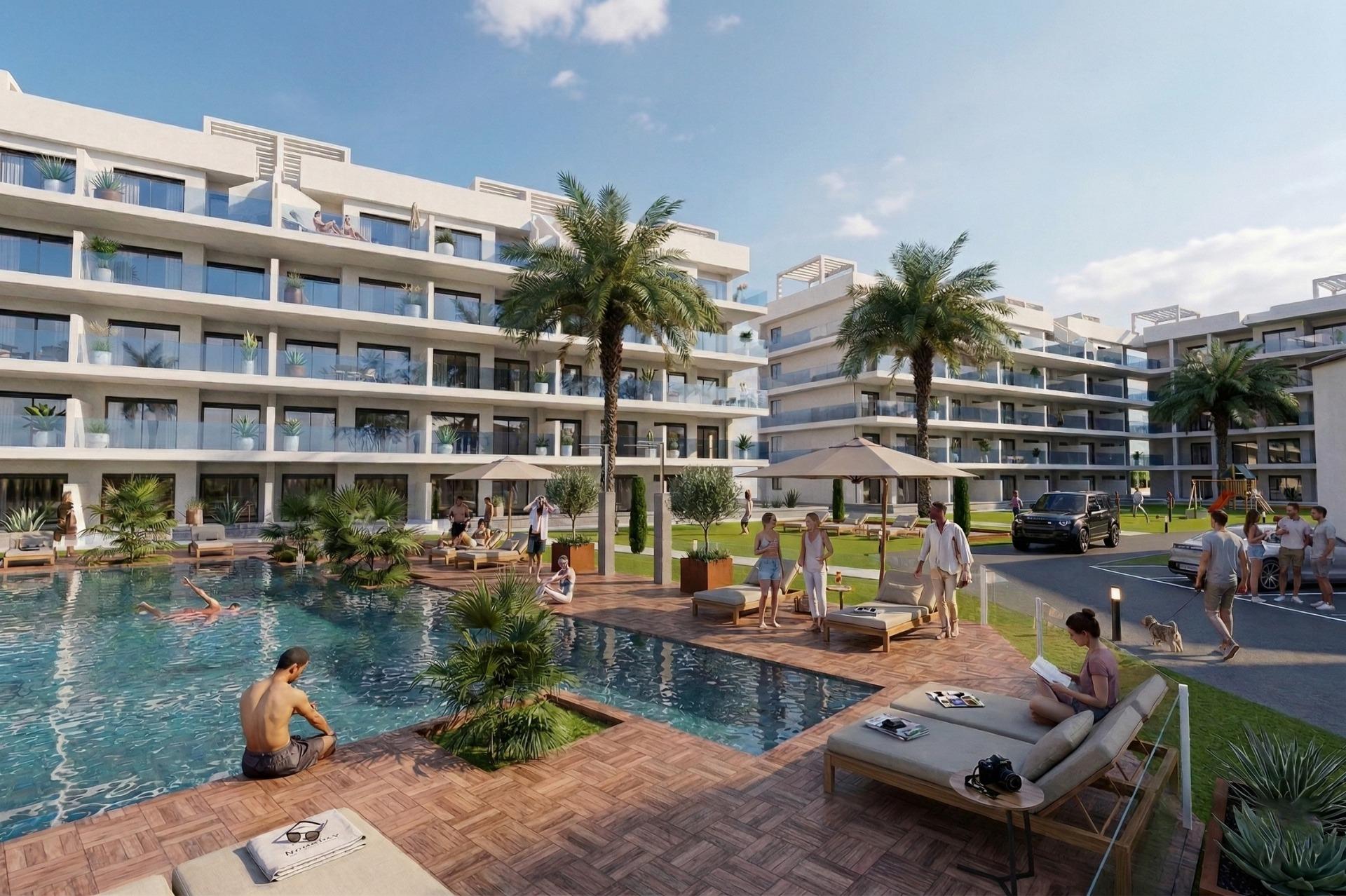 Modern eingerichtete Apartments in El Raso-Guardamar – zeitgemäßes Wohnen in Strand- und Golfnähe