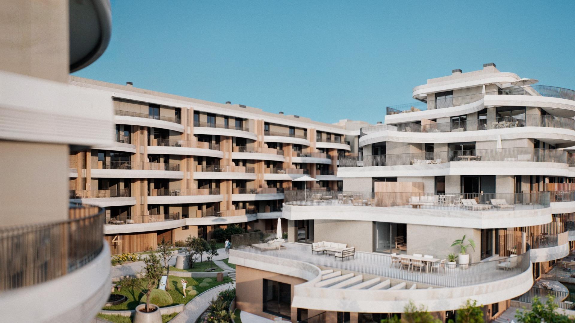 Appartements neufs contemporains à Malaga, dotés d'équipements haut de gamme et d'une conception durable