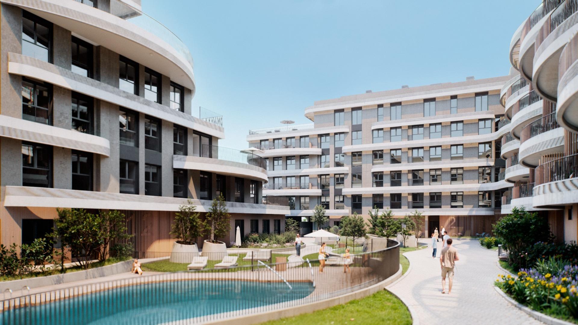 Nowoczesne apartamenty w nowym budownictwie w Maladze z luksusowymi udogodnieniami i zrównoważonym projektem