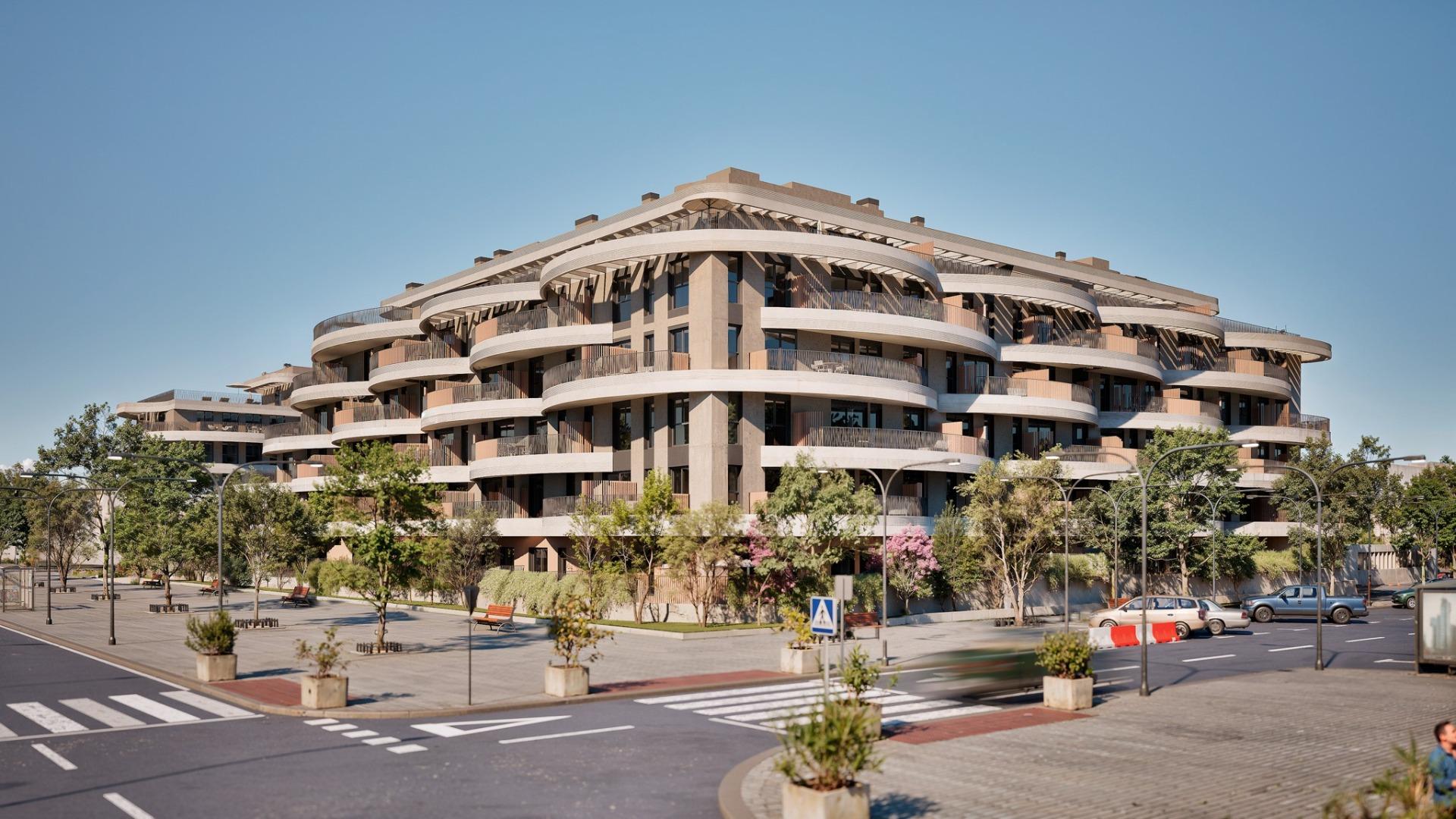Apartamente noi contemporane în Malaga cu facilități premium și design sustenabil