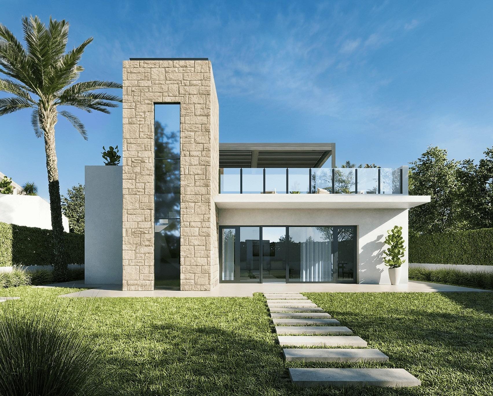 Lorca, Costa Cálida 大型地块全新建造的地中海别墅