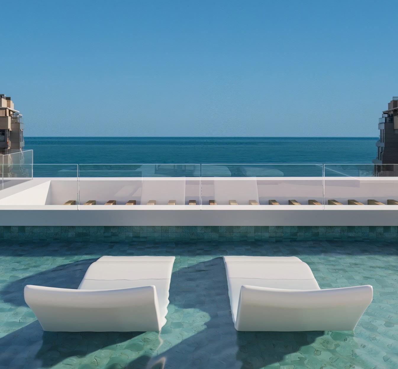 Luxe boetiekappartementen vlak bij het strand in Málaga