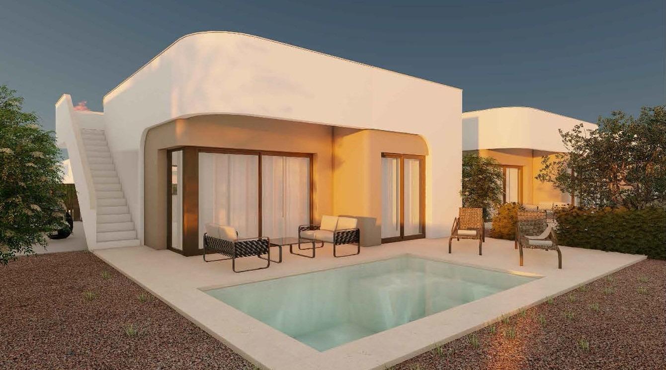 Vile exclusive cu piscine private în Hacienda del Álamo Golf Resort, Costa Cálida
