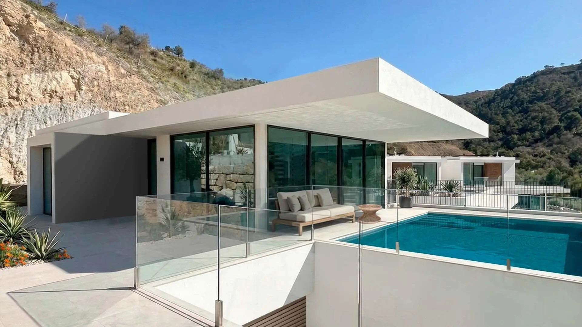 Villas de luxe neuves à Rincón de Loix, Benidorm, avec piscine privée