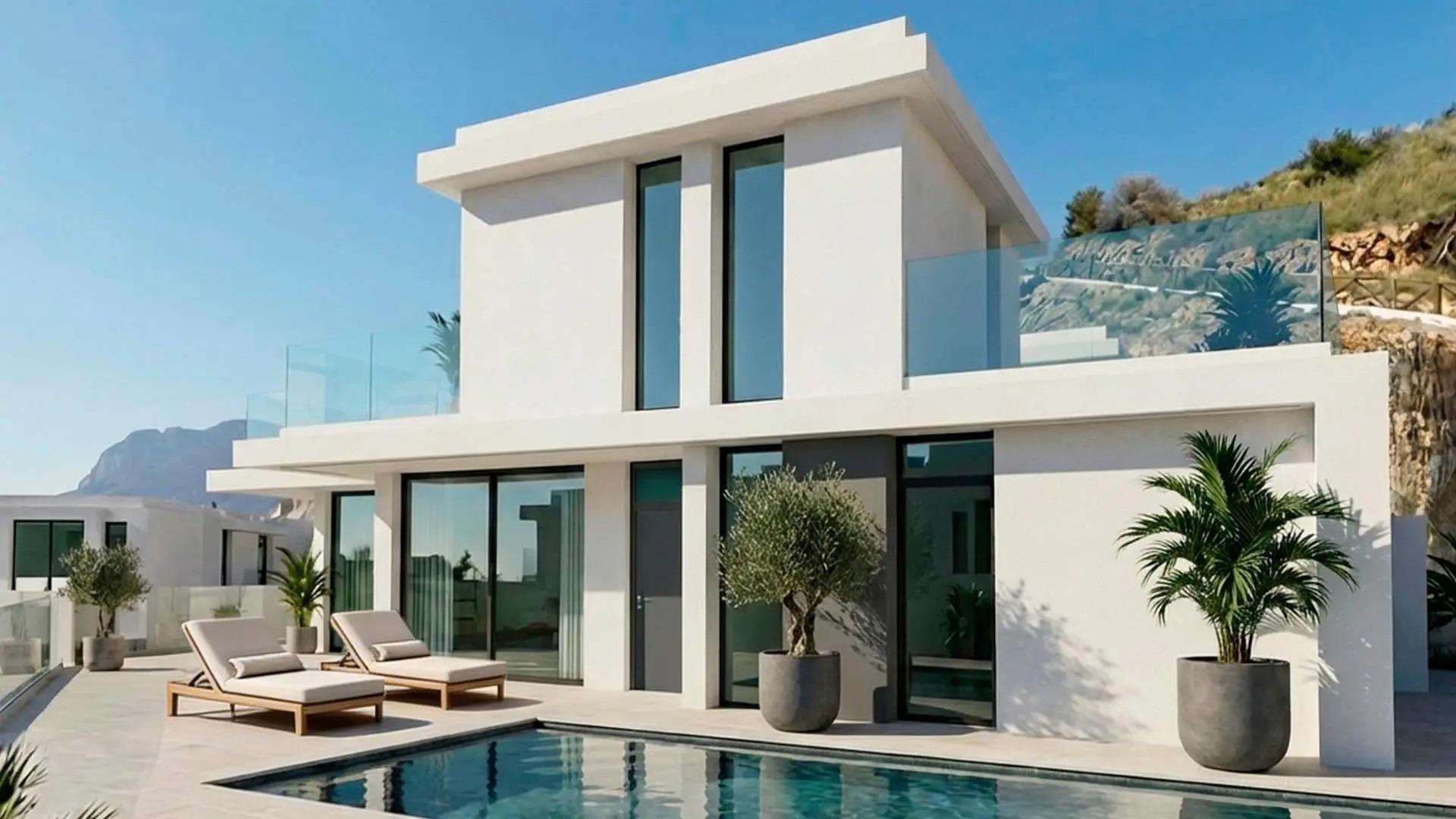 Luxe nieuwbouwwilla’s in Rincón de Loix, Benidorm, met privézwembad