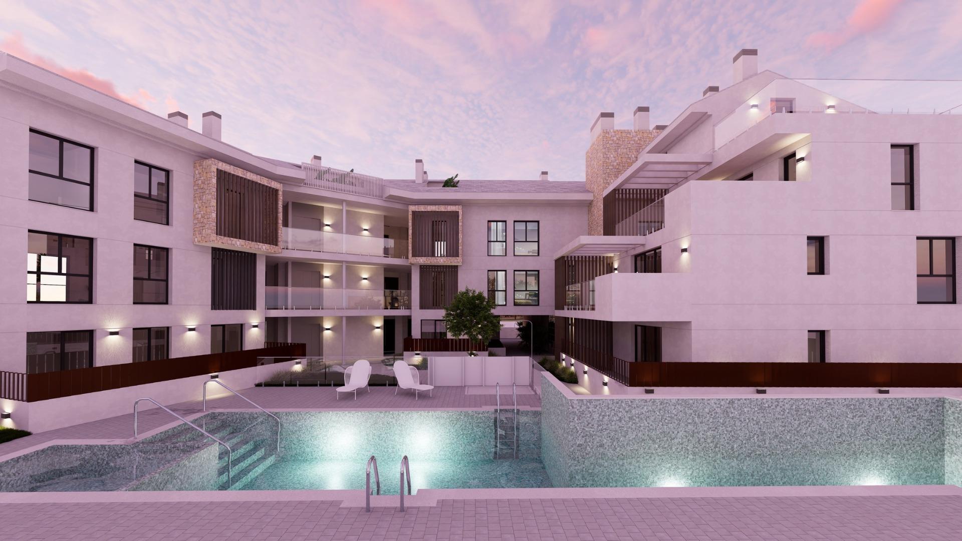 Nowe mieszkania w Cala Blanca w Javea, zaledwie 100 metrów od morza