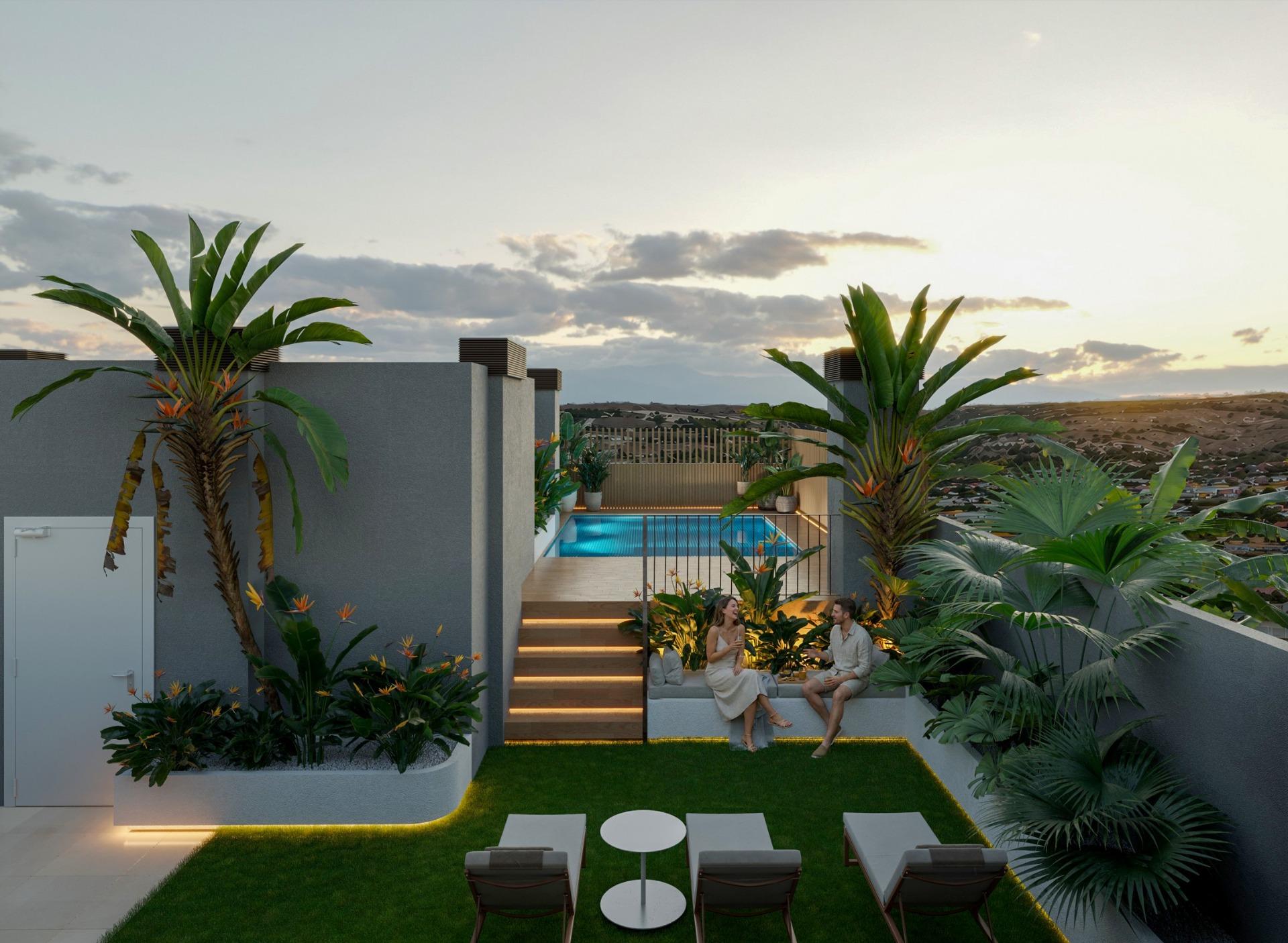 Nieuwbouwwoningen in het hart van Santa Pola, op slechts 600 meter van het strand