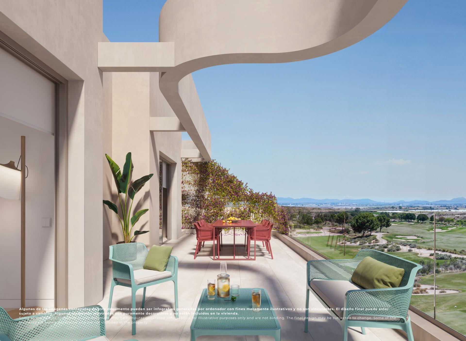 Apartamente de lux în prim-plan pe teren de golf la El Valle Golf Resort, Murcia