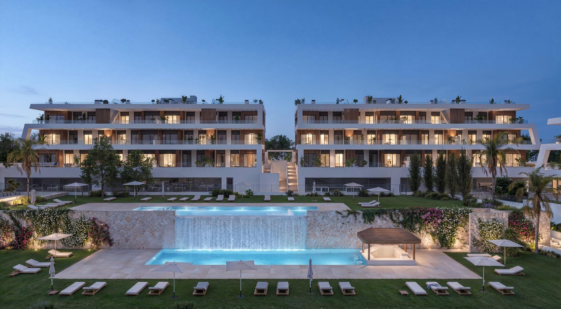 Neubauwohnungen mit Meerblick in Balcon de Finestrat, Costa Blanca