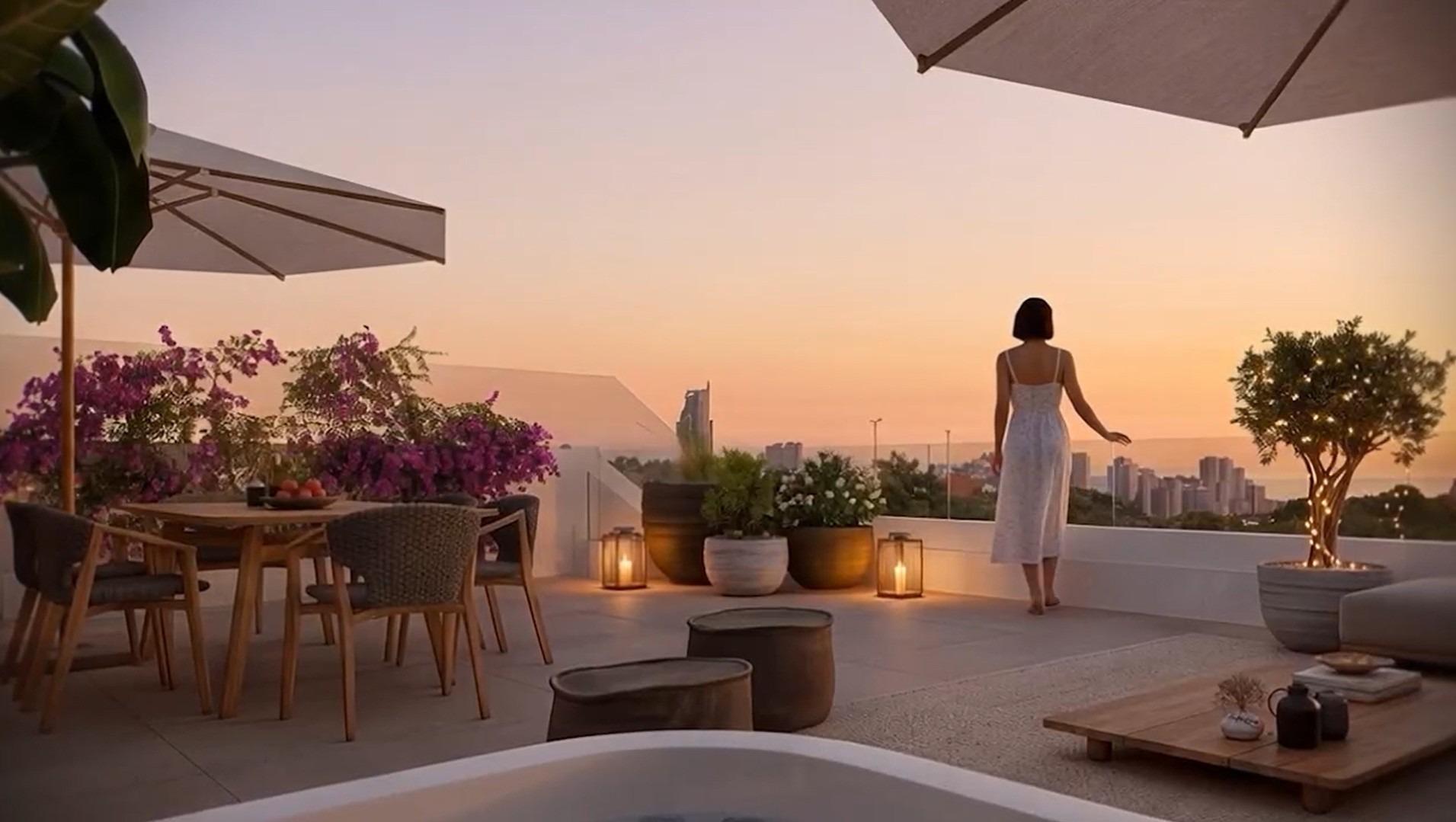 Neubauwohnungen mit Meerblick in Balcon de Finestrat, Costa Blanca