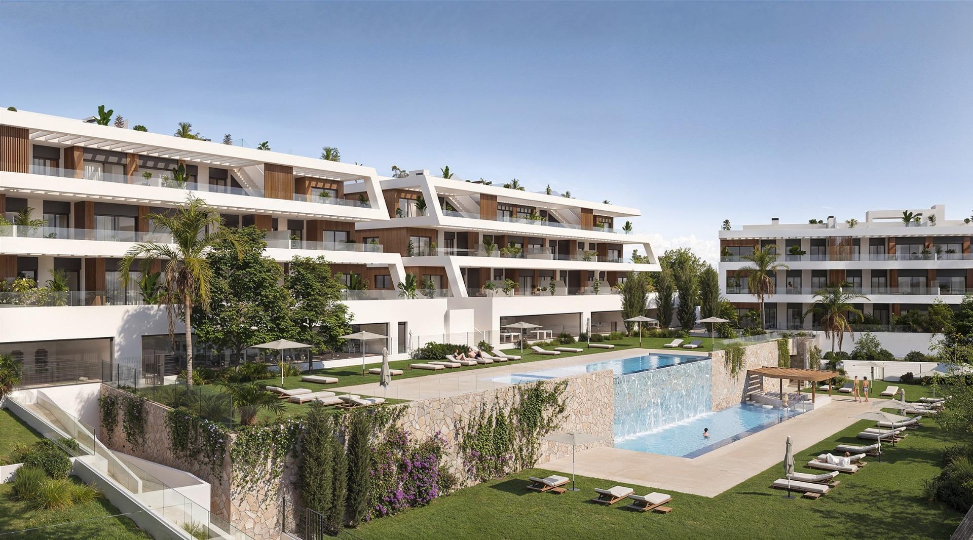 Apartamentos de nueva construcción con vistas al mar en Balcón de Finestrat, Costa Blanca