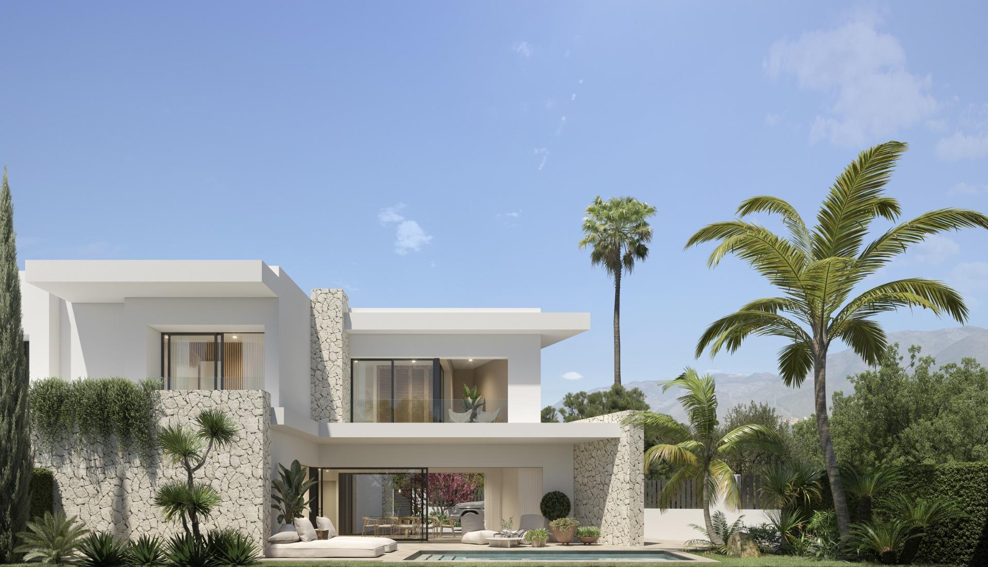 Moderne halfvrijstaande villa’s met privézwembad in Alhaurín de la Torre, Málaga