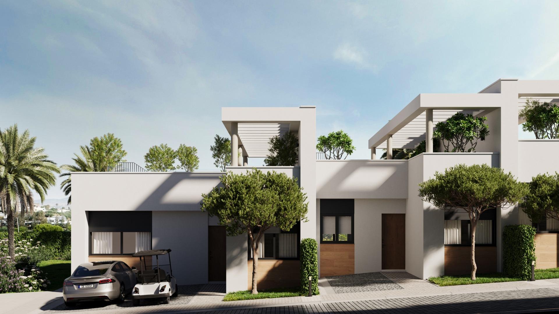 Adosados y chalés adosados de nueva construcción exclusivos en Cerrado del Águila, Mijas Costa