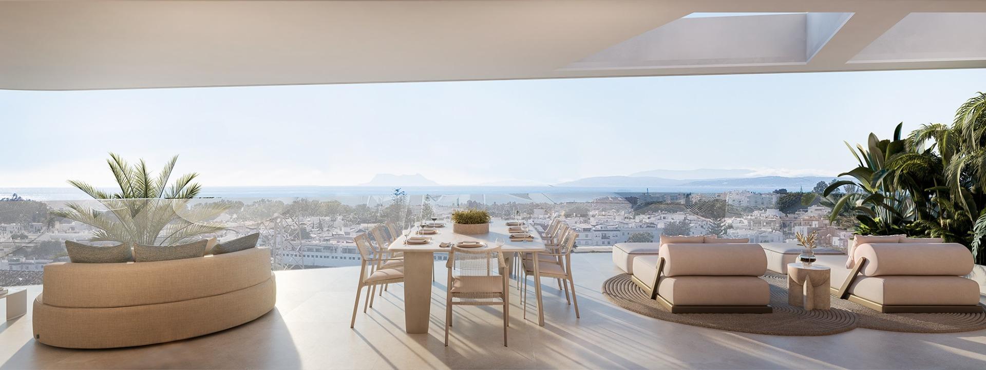 Luxuswohnungen und Penthäuser an der New Golden Mile zwischen Marbella und Estepona