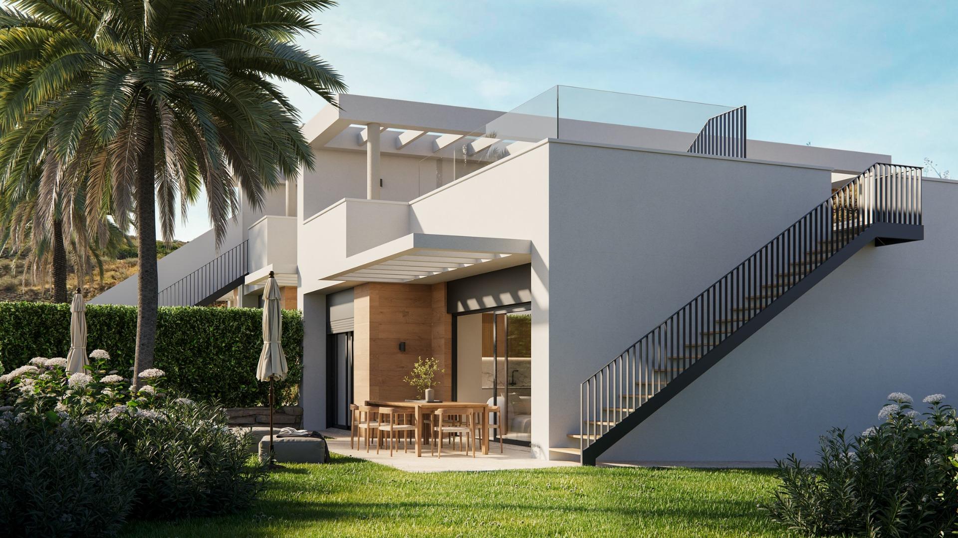 Exklusive Neubau-Reihenhäuser und Doppelhaushälften in Cerrado del Aguila, Mijas Costa