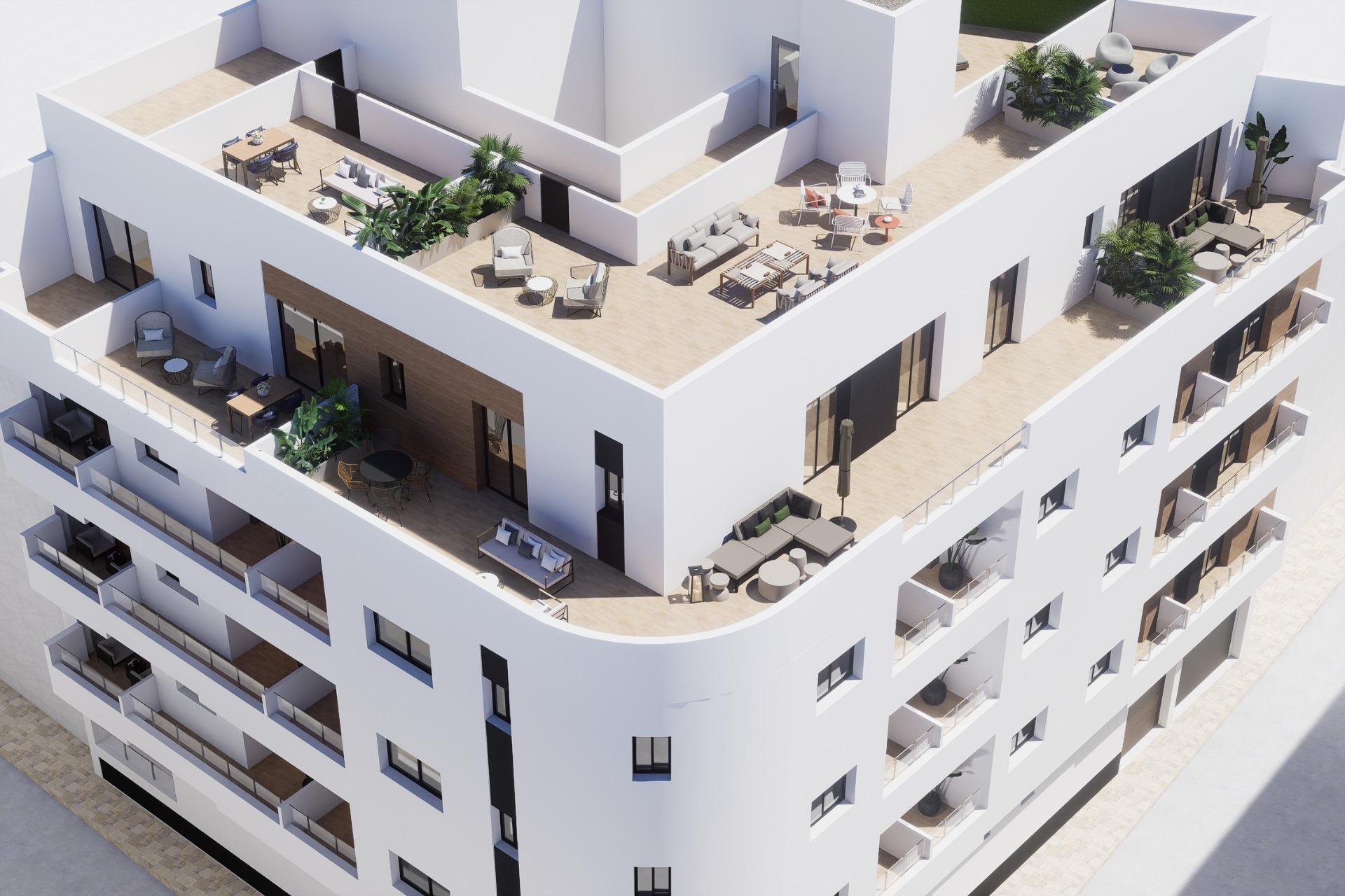 Nowe mieszkania w centrum Torrevieja, w pobliżu Playa del Cura