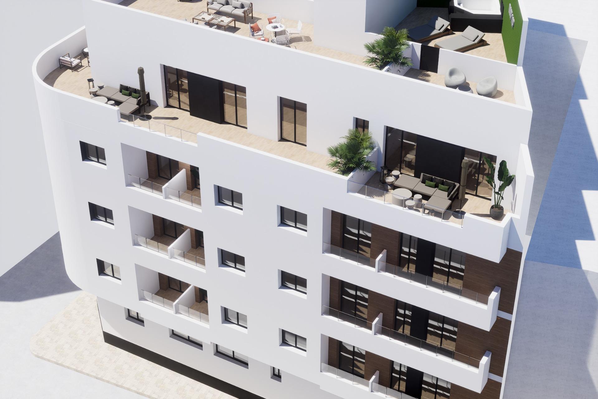 Nowe mieszkania w centrum Torrevieja, w pobliżu Playa del Cura