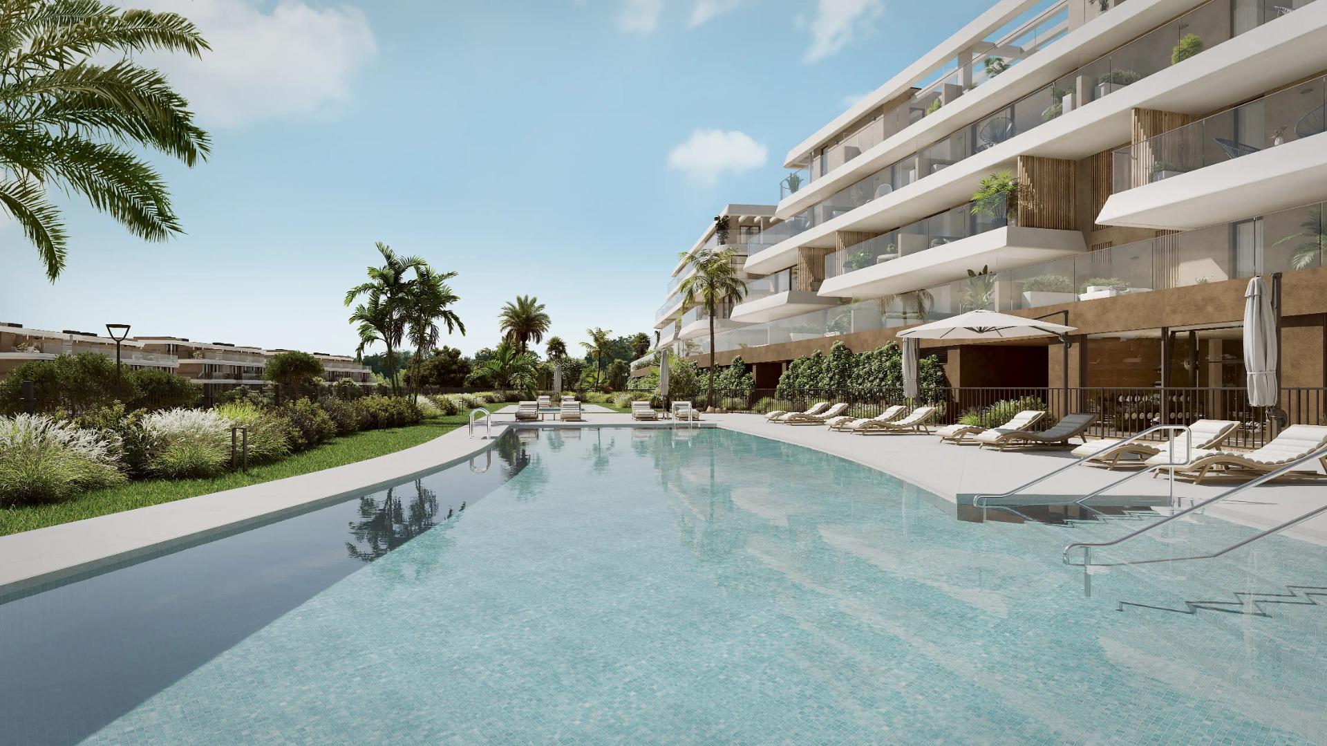Nieuwbouw wooncomplex bij Estepona - Modern leven aan zee