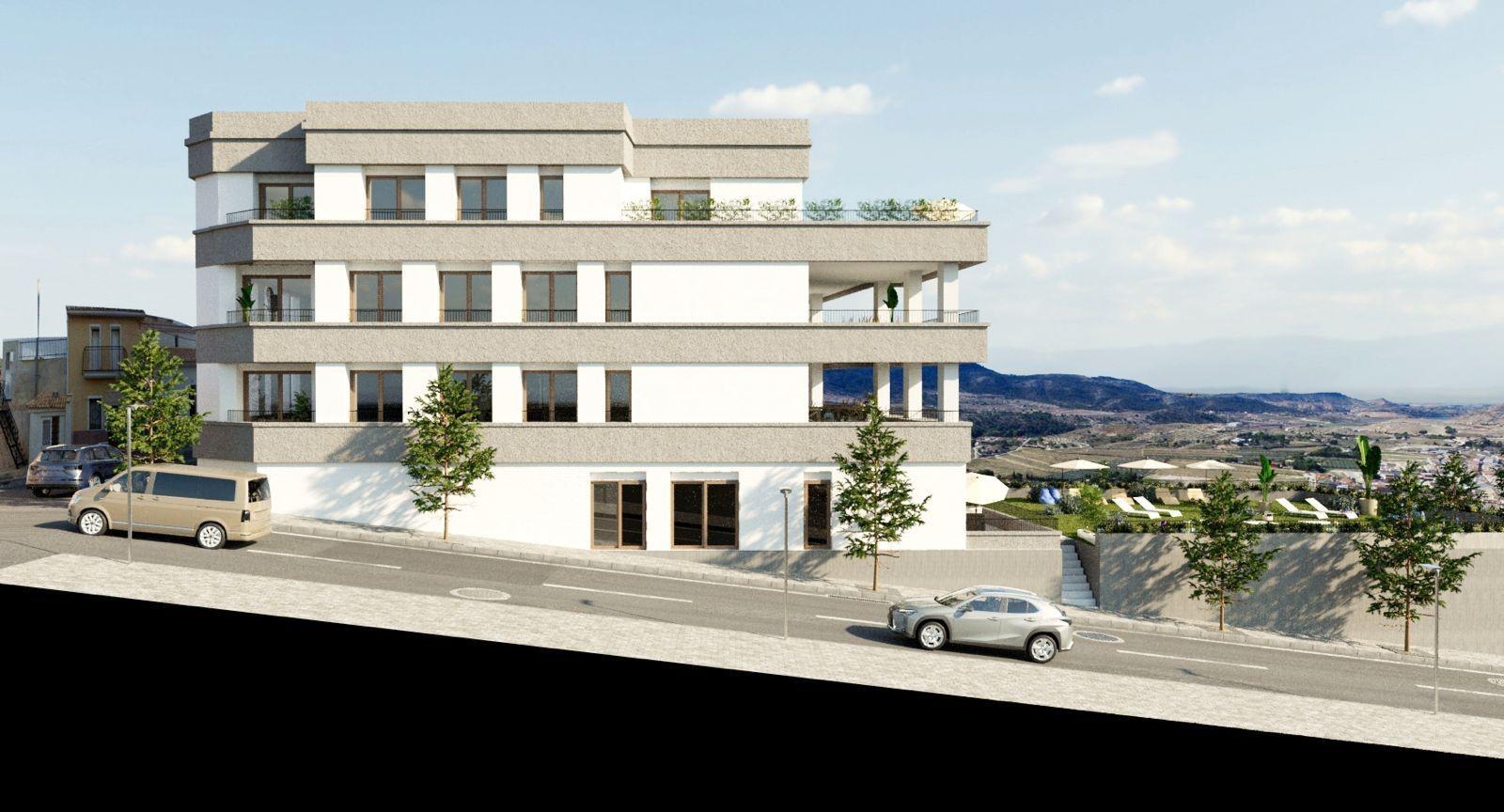 Apartamente noi exclusive cu vedere spre vii în Hondón de las Nieves