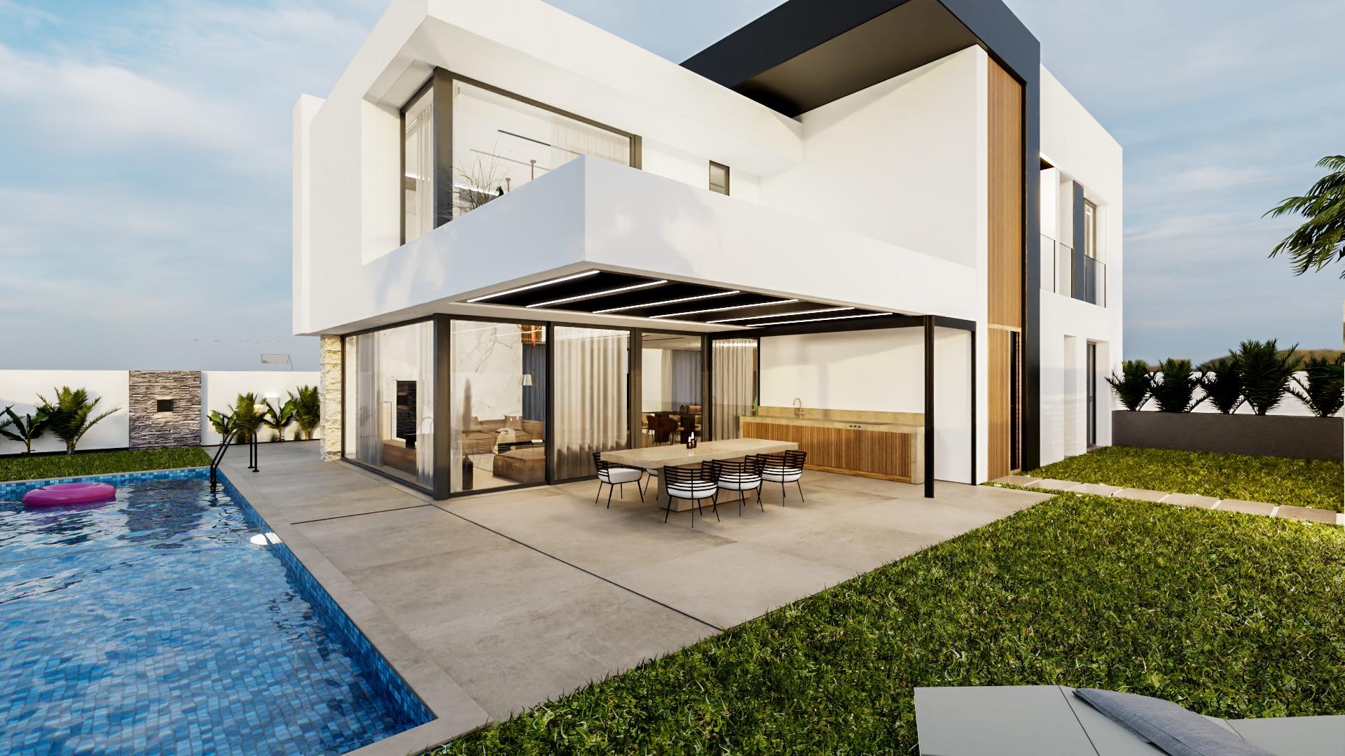 Luxe nieuwbouwwoning te koop in La Zenia, Orihuela Costa