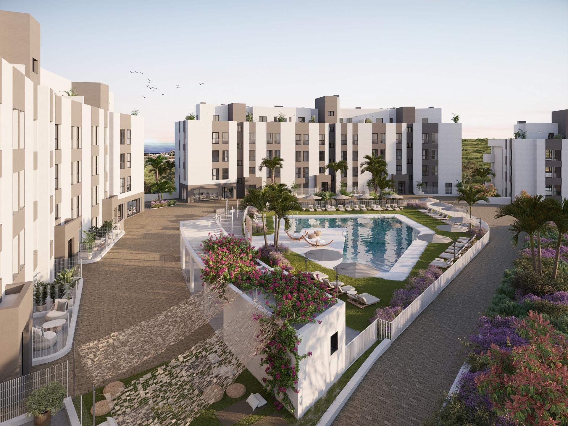 Communauté résidentielle exclusive de construction neuve à Mijas avec des équipements exceptionnels