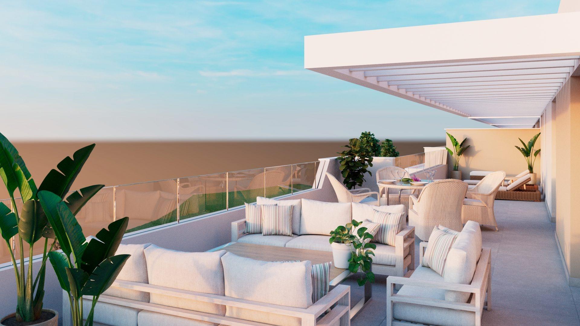 Apartamente Moderne Nouă Construcție în Mijas Golf, Aproape de Golf și Plaje