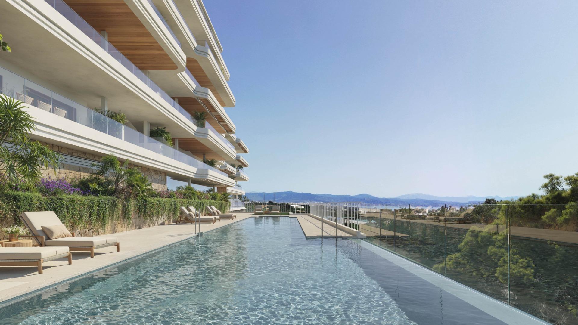 Apartamente noi cu vedere la mare de vânzare în Torremolinos, Costa del Sol