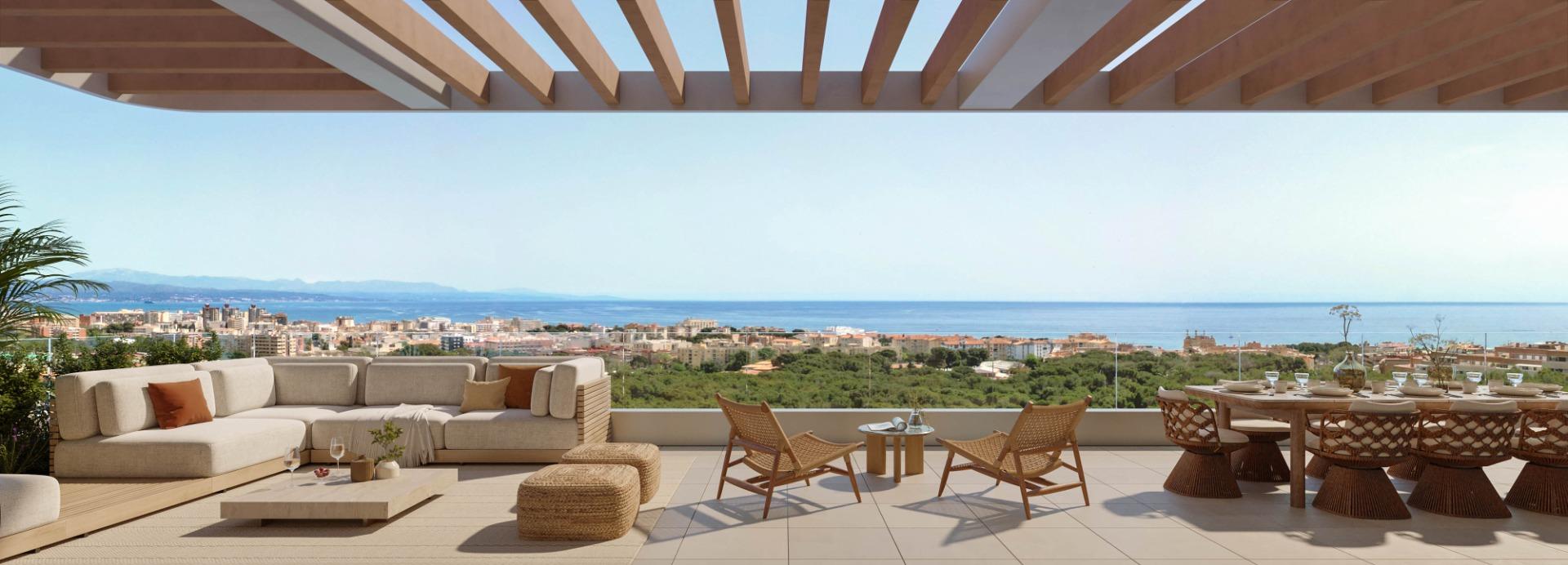 Apartamente noi cu vedere la mare de vânzare în Torremolinos, Costa del Sol